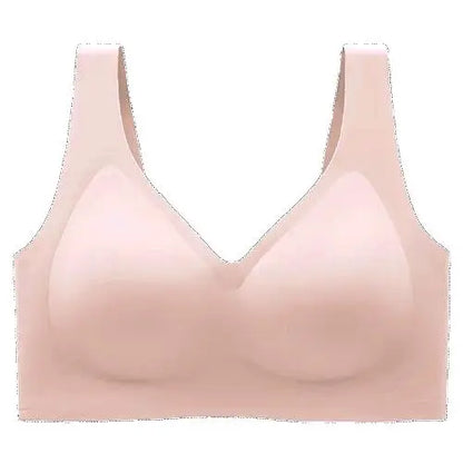 Women's Seamless Bra Wireless Bra Full Coverage Push Up