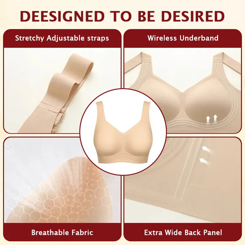 VELISBRA - LAST DAY SALE 70% OFF - Super firming Wirefree Bra