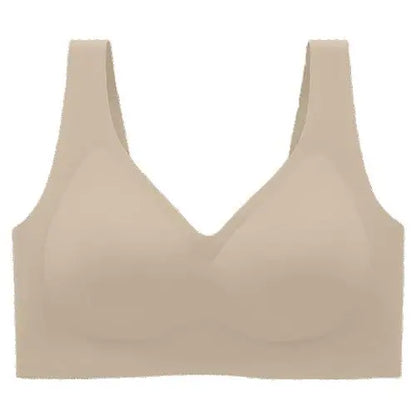 Women's Seamless Bra Wireless Bra Full Coverage Push Up