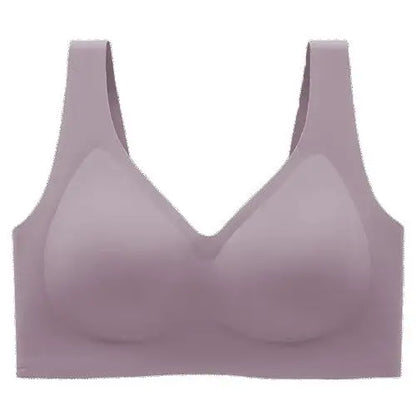 Women's Seamless Bra Wireless Bra Full Coverage Push Up