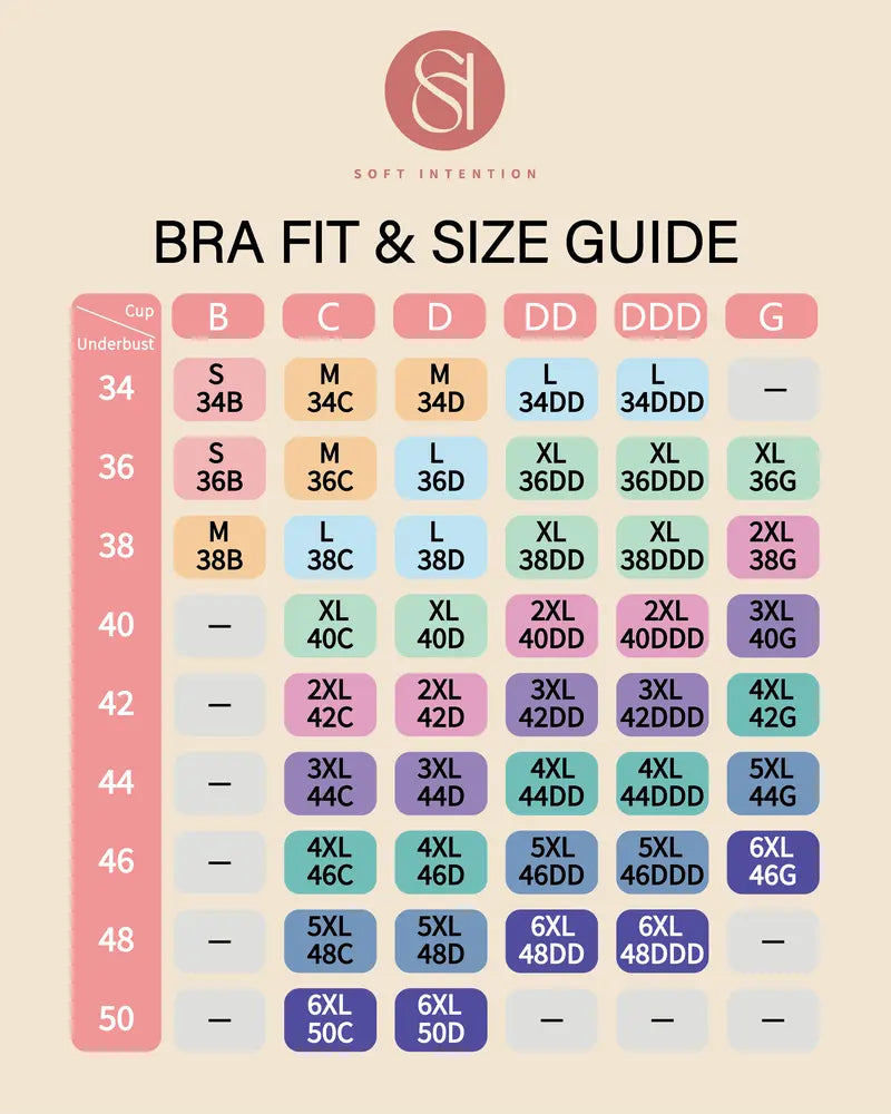 Women's Seamless Bra Wireless Bra Full Coverage Push Up